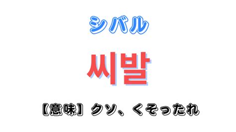 韓国語下ネタ|韓国語「シバル」の意味はエグい下ネタ！？【詳しく解説】